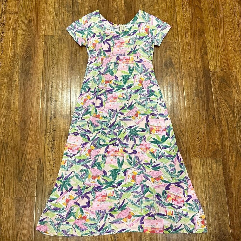 Vintage Jams World Hawaiian maxi Dress